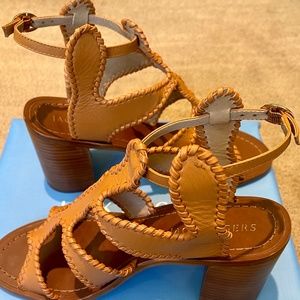 ♓️🅿️ 🐅Jack Rogers Jackie Heel -Size 9 NWT🐅